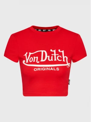 Von Dutch T-Shirt Arta 6230046 Czerwony Regular Fit