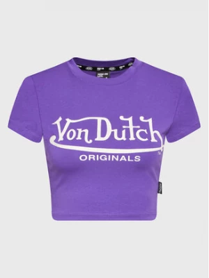 Von Dutch T-Shirt Arta 6230047 Fioletowy Regular Fit