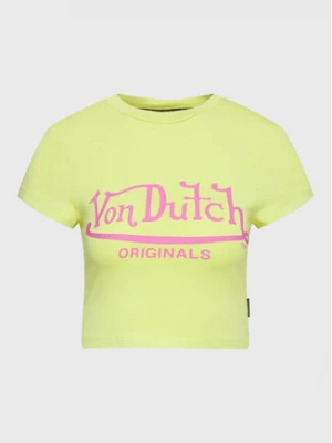 Von Dutch T-Shirt Arta 6230061 Zielony Regular Fit