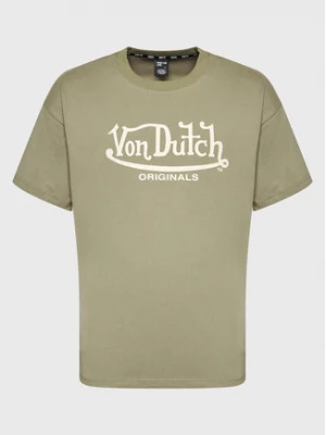Von Dutch T-Shirt Lennon 6 330 059 Zielony Regular Fit
