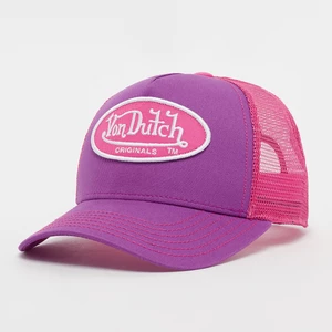 Von Dutch TRUCKER BOSTON purple/pink, marki Von Dutch OriginalsAccessoires, w kolorze Fioletowy, rozmiar