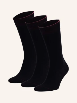 Von Jungfeld Skarpety, 3 Pary schwarz