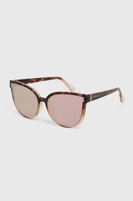 Von Zipper okulary przeciwsłoneczne Fairchild damskie kolor brązowy