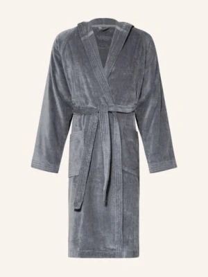 Vossen Szlafrok Uniseks Texas Z Kapturem grau