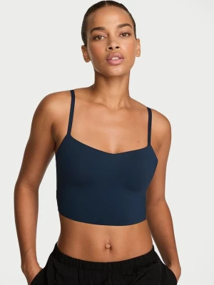 VSX Biustonosz sportowy o przedłużonym kroju VSX Featherweight Victoria's Secret Niebieski