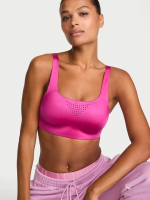 VSX Biustonosz sportowy z maksymalnym podtrzymaniem VSX Featherweight Max GlossyTech Victoria's Secret Różowy