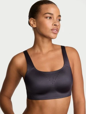 VSX Biustonosz sportowy z maksymalnym podtrzymaniem VSX Featherweight Max GlossyTech Victoria's Secret Szary