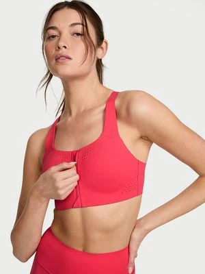 VSX Biustonosz sportowy z maksymalnym podtrzymaniem z suwakiem Featherweight Max Front-Close Victoria's Secret