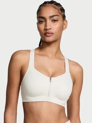 VSX Biustonosz sportowy z maksymalnym podtrzymaniem z suwakiem Knockout Front-Close Victoria's Secret