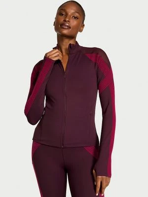 VSX Bluza sportowa z siateczkami i z suwakiem VSX Elevate Redefined Contours Victoria's Secret