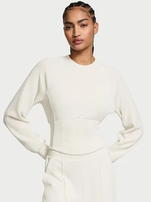 VSX Bluza z gorsetowym dołem VSX Featherweight Knit Victoria's Secret