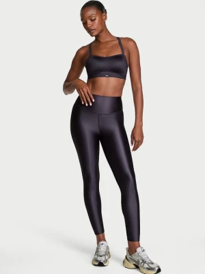 VSX Legginsy z błyszczącego materiału VSX GlossyTech Victoria's Secret Szary