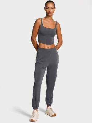 VSX Spodnie dresowe joggery Featherweight Knit Jogger Victoria's Secret