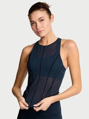 VSX Top sportowy z siateczki VSX Flocked Mesh Victoria's Secret