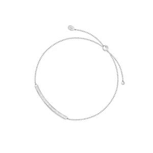 W.KRUK Bransoleta białe złoto z brylantami