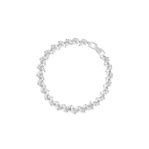 W.KRUK Bransoleta mosiężna z cyrkoniami