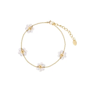 W.KRUK Bransoleta pozłacana Picky Pica