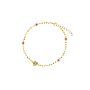 W.KRUK Bransoleta Różowy Kier Wonderland PICKY PICA