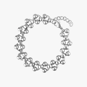 W.KRUK Bransoleta Silver Links PICKY PICA