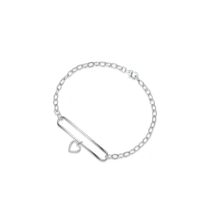 W.KRUK Bransoleta srebrna