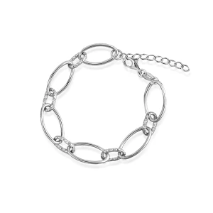 W.KRUK Bransoleta srebrna