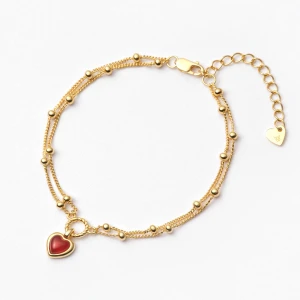 W.KRUK Bransoleta srebrna Czułość