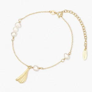 W.KRUK Bransoleta srebrna Follow