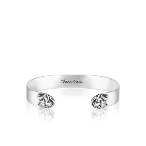 W.KRUK Bransoleta srebrna Freedom