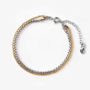 W.KRUK Bransoleta srebrna Freedom Forever