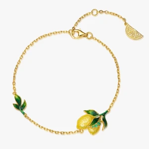 W.KRUK Bransoleta srebrna Kwiaty Nocy Cytrusy