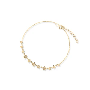 W.KRUK Bransoleta srebrna Little Star