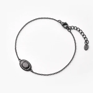 W.KRUK Bransoleta srebrna Meteory