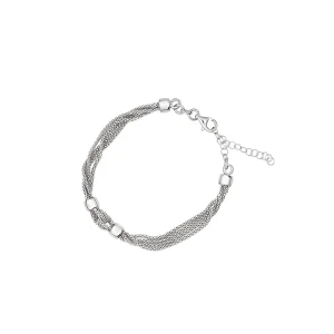 W.KRUK Bransoleta srebrna