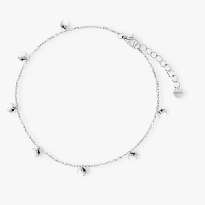 W.KRUK Bransoleta srebrna na nogę