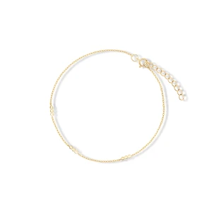 W.KRUK Bransoleta srebrna pozłacana