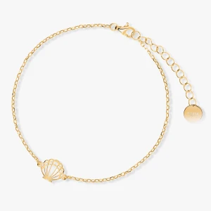 W.KRUK Bransoleta srebrna pozłacana