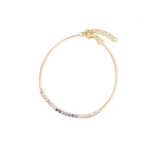 W.KRUK Bransoleta srebrna pozłacana