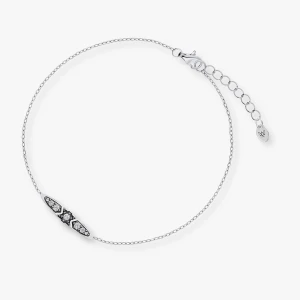 W.KRUK Bransoleta srebrna Royal Star