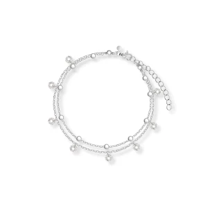 W.KRUK Bransoleta srebrna z cyrkoniami