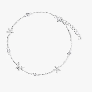 W.KRUK Bransoleta srebrna z cyrkoniami