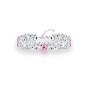 W.KRUK Bransoleta srebrna z cyrkoniami Ceremonials