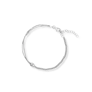 W.KRUK Bransoleta srebrna z kuleczkami