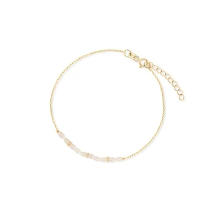 W.KRUK Bransoleta srebrna z perłami