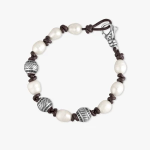 W.KRUK Bransoleta z perłami