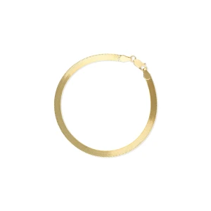 W.KRUK Bransoleta złota bicolor żmijka