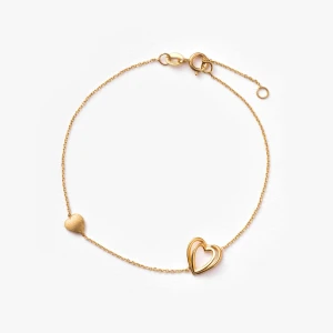 W.KRUK Bransoleta złota Czułość