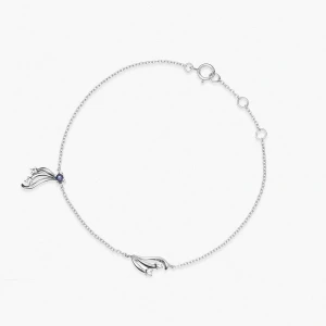 W.KRUK Bransoleta złota Follow