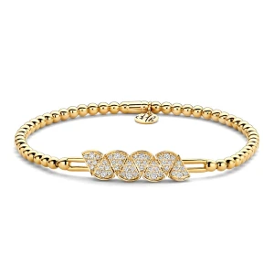 W.KRUK Bransoleta złota Hulchi Belluni