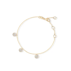 W.KRUK Bransoleta złota RECARLO