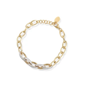 W.KRUK Bransoleta złota z brylantami